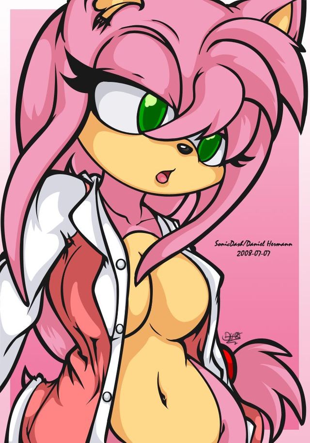 human sonic hentai hentai art amy sonic fan