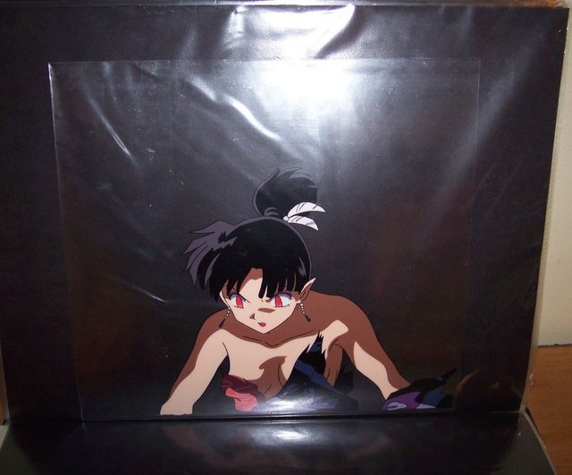 inuyasha kagura hentai animation art from pre inuyasha ever cel kagura shiznat oju