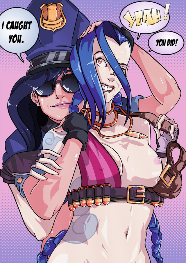 jinx hentai police jinx caitlyn teenn