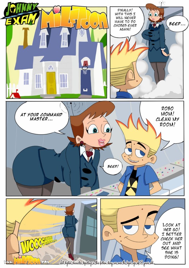 johnny test hentai tag page redhead exam milftoon johny