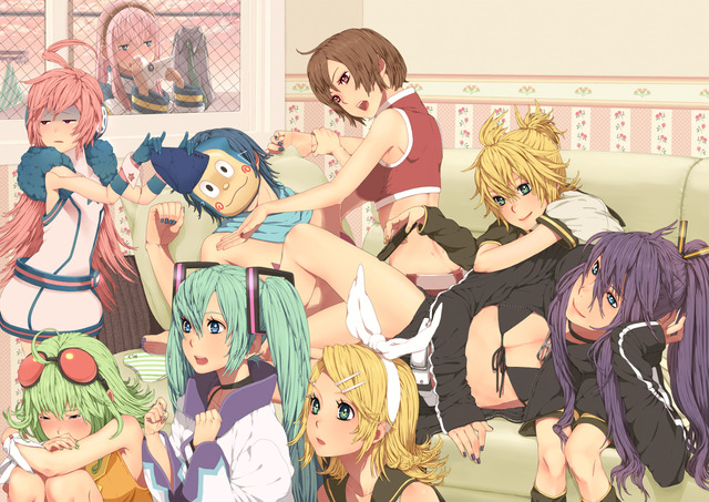 kagamine rin hentai miku megurine luka rin konachan kaito hatsune miki gumi vocaloid len kagamine meiko kamui gakupo