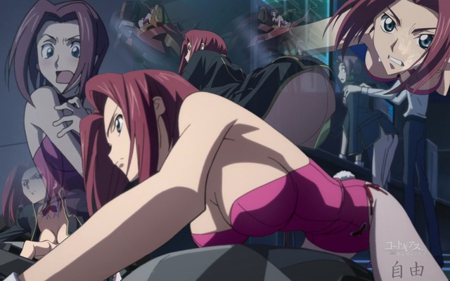 kallen kozuki hentai hair blue eyes show red code geass konachan short kallen stadtfeld bunnygirl