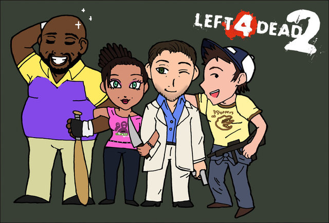 left 4 dead 2 hentai dead morelikethis left traditional fanart sarcastic fangirl