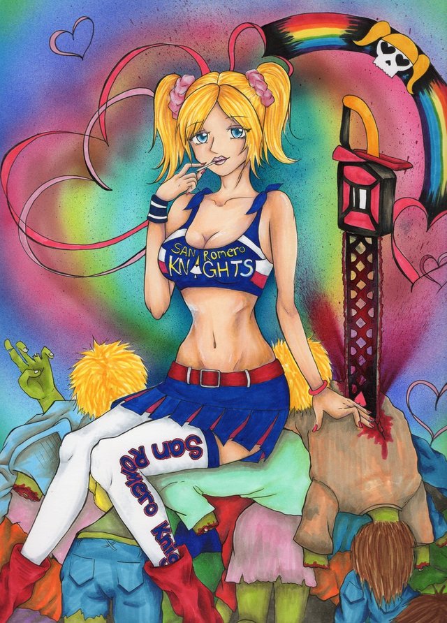 lollipop chainsaw hentai galleries art little angels lollipop chainsaw chii masacre erg