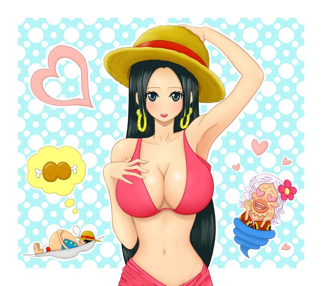 luffy boa hancock hentai hentai wallpaper media luffy boa hancock