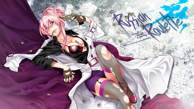 luka megurine hentai anime hair open cleavage wallpaper gloves artifacts pink underwear weapon bra megurine luka glasses garter belt shirt konachan gun panties torn clothes vocaloid