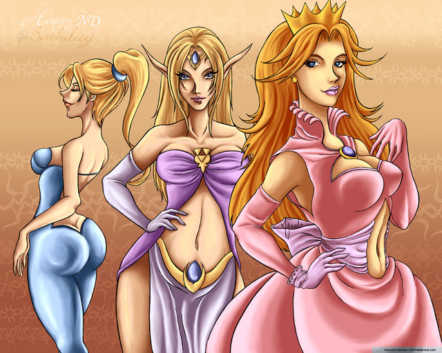 mario hentai peach hentai zelda samus peach