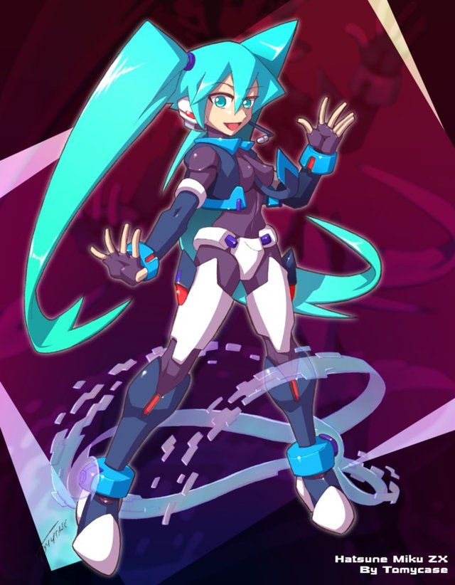 megaman zx hentai style pre digital morelikethis miku fanart drawings hatsune tomycase ayp