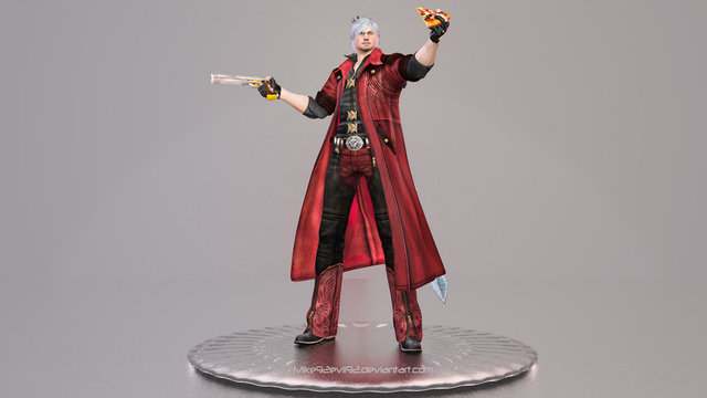 mike hentai evil figure morelikethis male characters dante mike digitalart trophy sparda bls