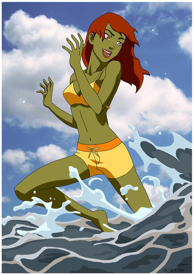 miss martian hentai movies pre digital morelikethis beach miss fanart drawings martian hiniha