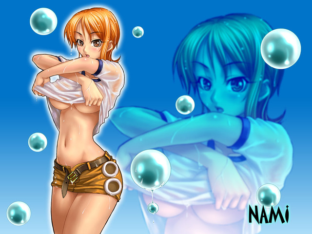 nami hentai pics hentai original media one piece robin nami