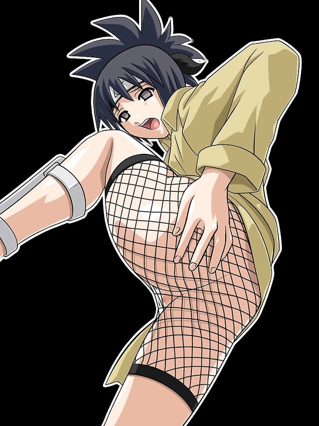 naruto hentai blog hentai black girl naruto censored mitarashi female hair grab ass open mouth pussy simple solo anko background fishnets headband bodysuit fishnet nyoraho mimizuku