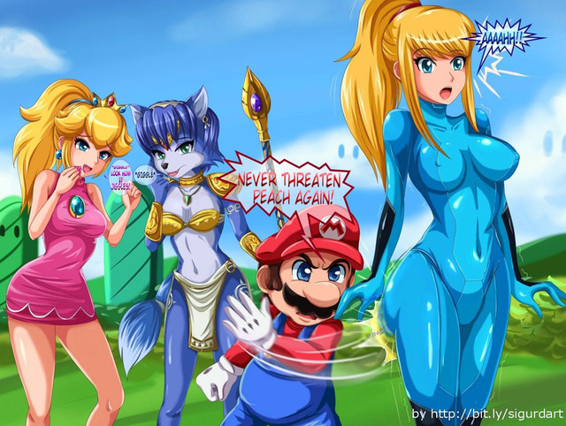 peach zelda hentai hentai zero princess zelda samus peach suit krystal mario