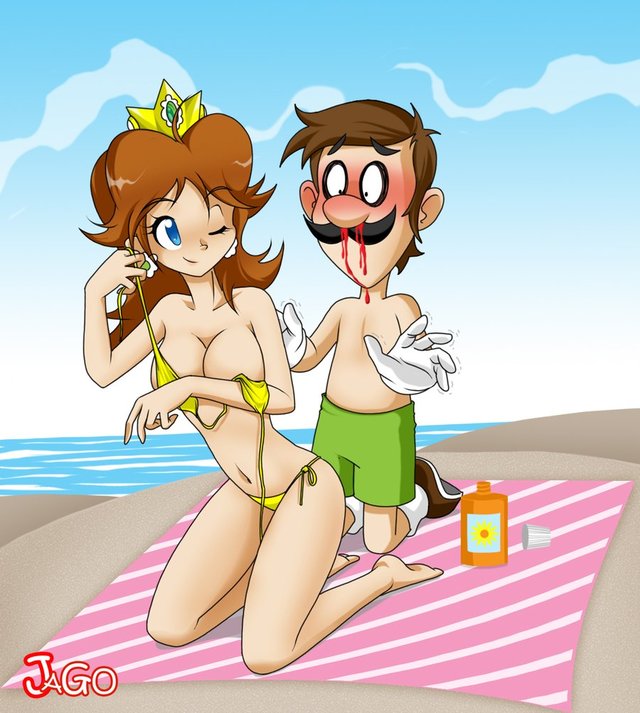 princess peach and princess daisy hentai hentai beach princess cartoon peach daisy jago