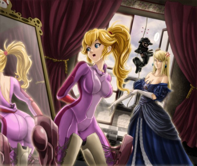 princess peach hentai flash hentai page princess snake metroid prime samus solid peach aran mario