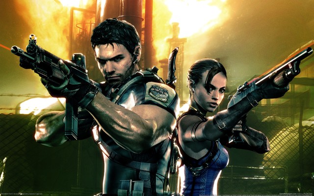 resident evil 5 sheva hentai evil machine gun resident sheva alomar chris redfield shotguns