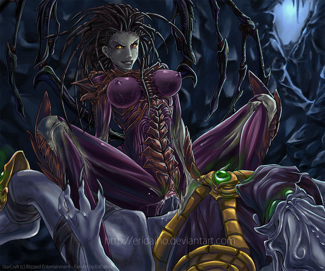 starcraft hentai hentai page kerrigan starcraft tassadar