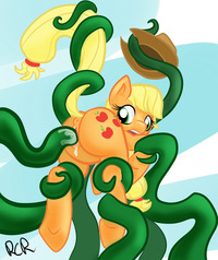 dirty thoughts hentai applejack tentacles good stuff