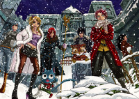 fairy in the forest hentai ffc art anime tale fairy tail lucy heartfilia erza scarlet natsu dragneel wallpaper