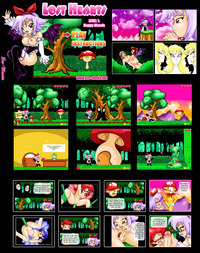 fairy in the forest hentai ebc blue hair breasts fairy forest game mushroom purple red ribbon succubus tentacle wings