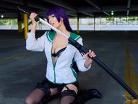 highschool of the dead hentai busujima saeko highschool dead hentai cosplay