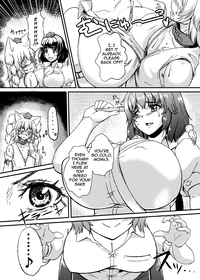 project boobs hentai touhou project hina kagiyama momiji inubashiri huge boobs showoff breast expansion