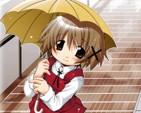 yu-no hentai media original hidamari sketch rain yuno