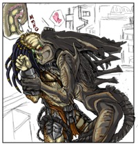 hentai and alien porn dcd aliens predator predalien xenomorph yautja alien cartoon porn hentai