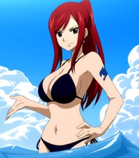 cage hentai fairytail erza blac swimsuit ring ronan hardcore cage