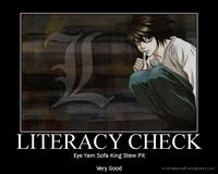 death note hentai literacy check