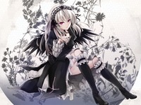 rozen maiden hentai data wallpaper rozenmaiden suigintou moon