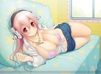 strawberry marshmallow hentai baa fef aba yas super sonico