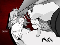 flcl hentai rcjg itm haruko haruhara flcl gun anime art print poster