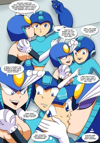 megaman hentai bdb mega man palcomix splash woman bbmbbf comic