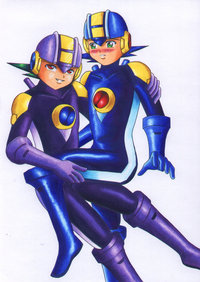 rockman hentai pre rockman dark again scarlet art