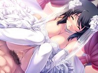 thighhighs hentai gallery category med censored cleavage cum dress escu game nopan otome renshin prister penis pussy thighhighs wedding