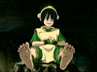 aang toph hentai barefoot toph feet porn