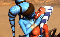 ahsoka hentai pics media original aayla secura ahsoka tano clone wars star twi lek kpeter porn hentai cartoon