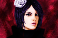 akatsuki konan hentai konan portrait sbel