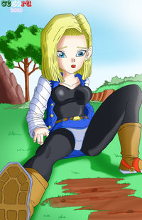 android 18 dragon ball z hentai dragon ball android cesaru ndm art andride