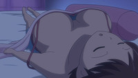 anime gif hentai media original holo sleeping