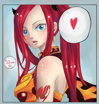 anime hentai fairy tail fairy tail erza ksafania iogfq hentai colour