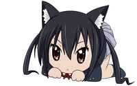 azusa nakano hentai wallpapers anime chibi girl long hair