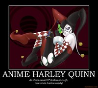 batman girls hentai org demotivational poster anime harley quinn joker batman animates series caricatures fail owned fat chubby kid girl tubby posters