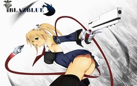 blaz blue hentai girl blazblue noel vermillion blonde