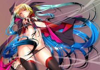 blazblue hentai manga wallpaper blondes women blazblue rachel alucard anime manga hentai