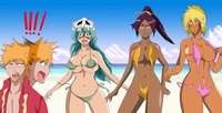 bleach halibel hentai lusciousnet bleach nel yoruichi hal hentai pictures album neliel halibel