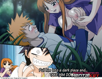 bleach hentai key fbbbbe dee bleach ichigo kurosaki orihime inoue tatsuki arisawa hentaikey