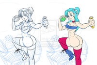 bulma e hentai galleries bulma tintas trazo bace davalos art