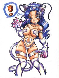 capcom felicia hentai pre capcom revolutions felicia reanimationg morelikethis fanart traditional drawings